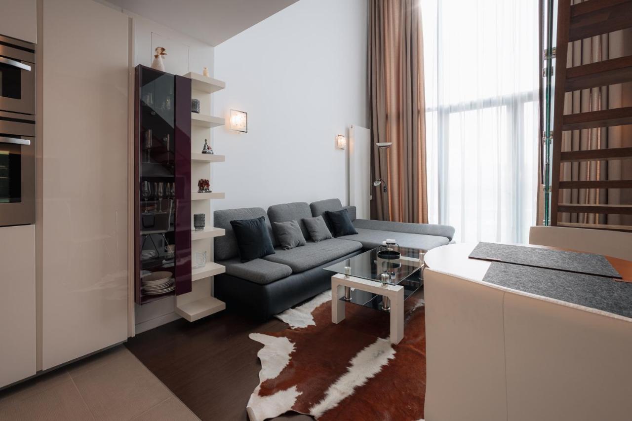 Skau Eurovea Duplex Apartment Danube Exclusive View Free Parking Bratislava Luaran gambar
