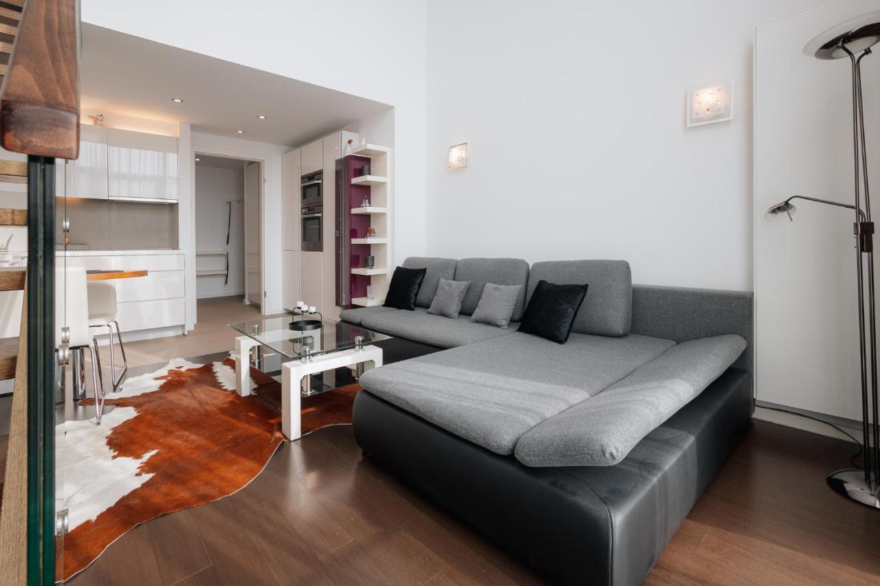 Skau Eurovea Duplex Apartment Danube Exclusive View Free Parking Bratislava Luaran gambar