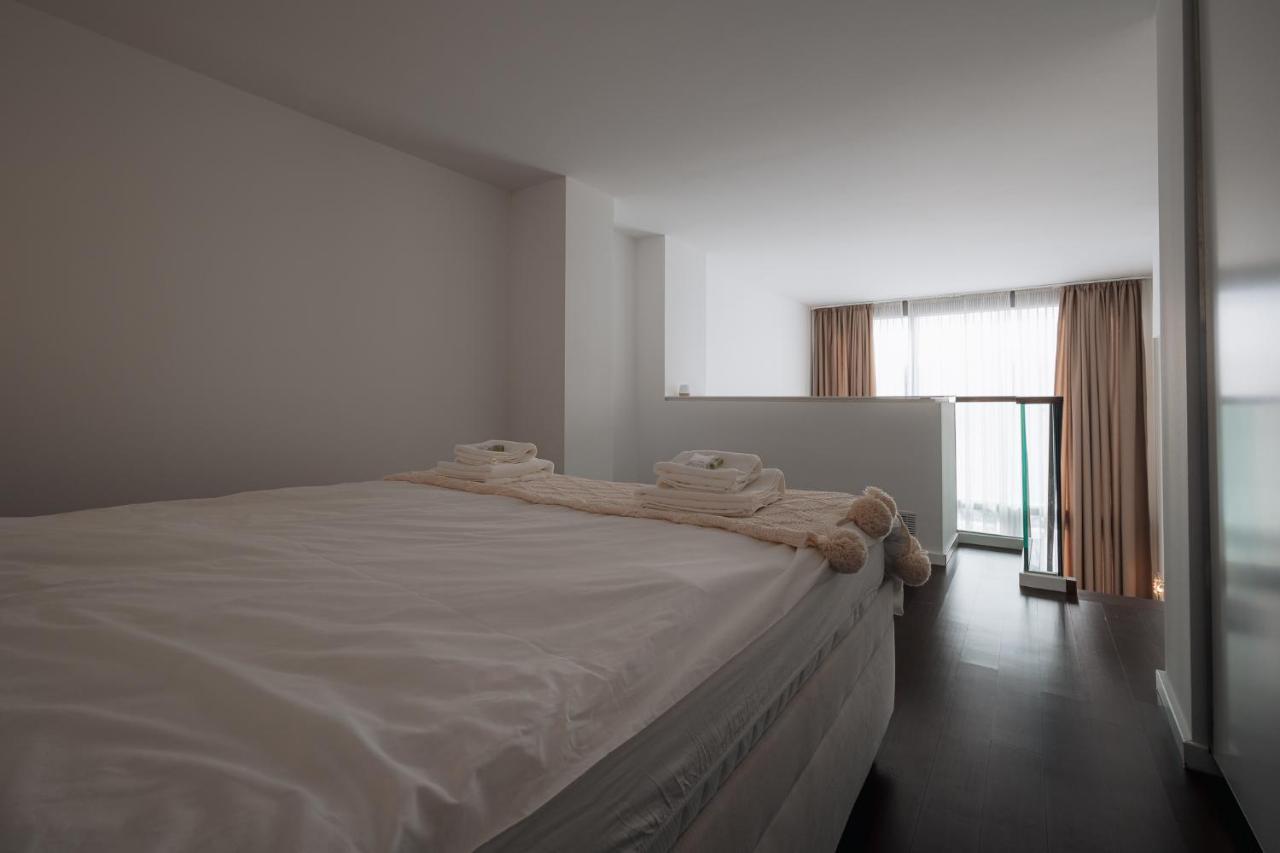 Skau Eurovea Duplex Apartment Danube Exclusive View Free Parking Bratislava Luaran gambar